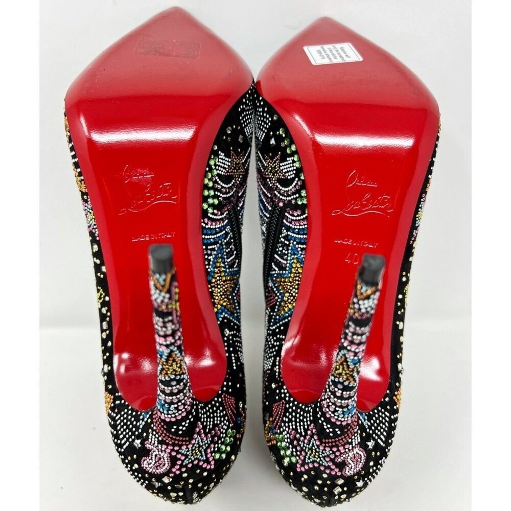 Christian Louboutin Starlight Strass Crystal Boots 40 - Picture 7 of 8